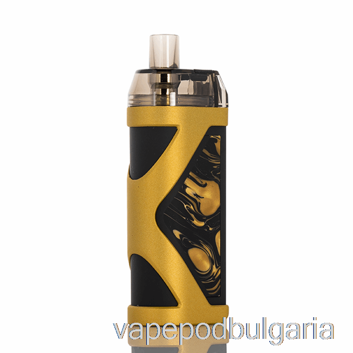 Vape 10000 Дръпки Horizon E-fog Gallop 50w Pod Kit Gold